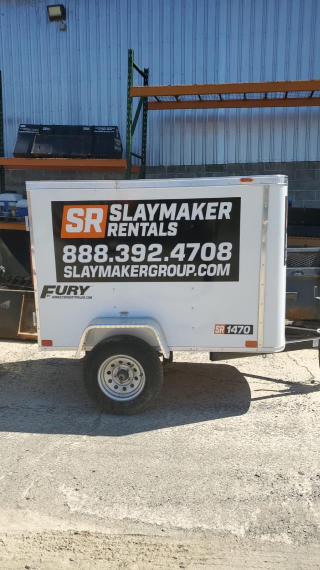 Rental store for 4 X6  ENCLOSED TRAILER- BARN DOOR in Washington Boro PA & Logan OH PA